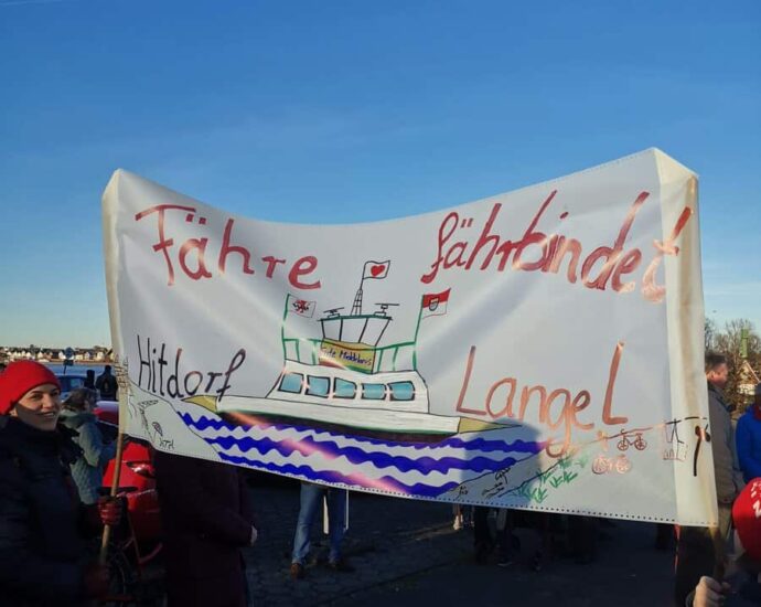 Die neue Fähre heißt MS St. Michael Die neue Fähre heißt MS St. Michael