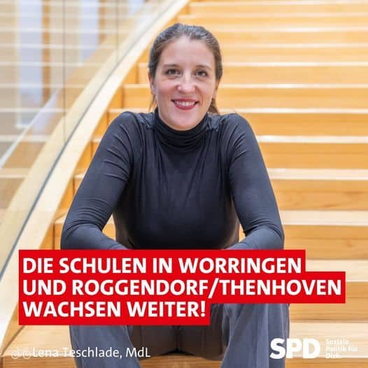 Der Ausbau der Schulplätze in Worringen und Roggendorf / Thenhoven geht weiter! Der Ausbau der Schulplätze in Worringen und Roggendorf / Thenhoven geht weiter!