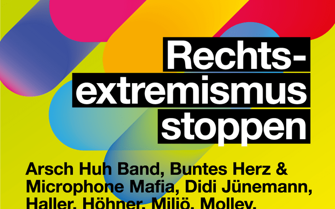 Arsch huh für Demokratie – Rechtsextremismus stoppen!
