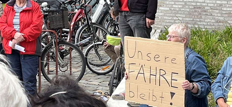 SPD unterstützt Demo zum Erhalt der Langeler Fähre